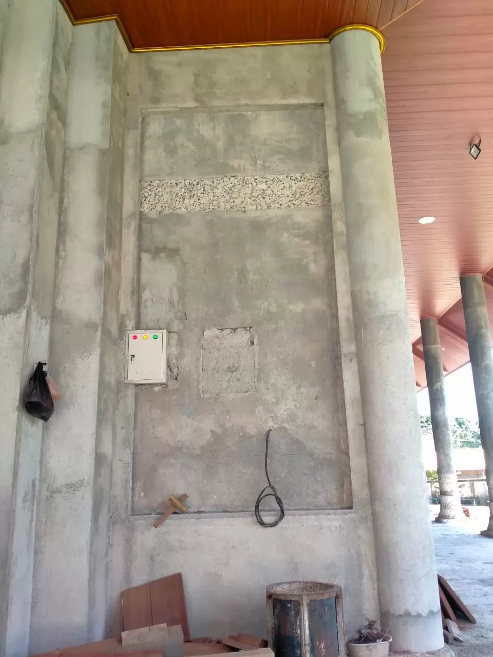 Foto program Dana 5 Bidang Relief Buddha di Vihara Sangupati Lombok
