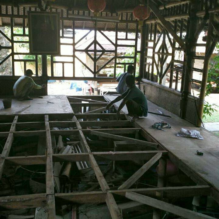 Foto program Dana Renovasi Lantai Dhammasala di Pondok Meditasi