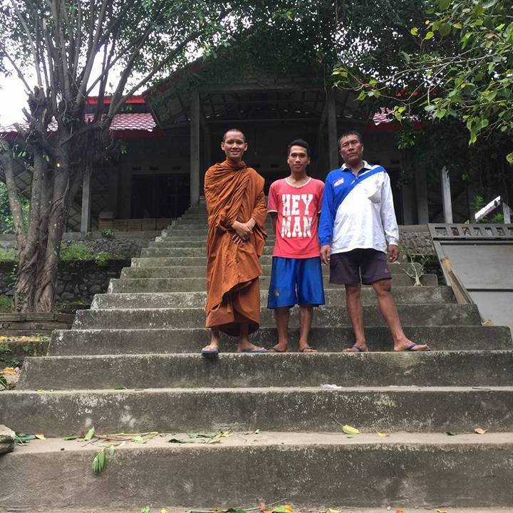Foto program Dana Renovasi Vihara Dhamma Phala di Lombok Utara