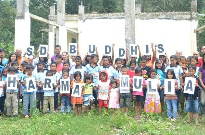 Foto program Dana Pembangunan SD Buddhis di Lereng Gunung Merapi