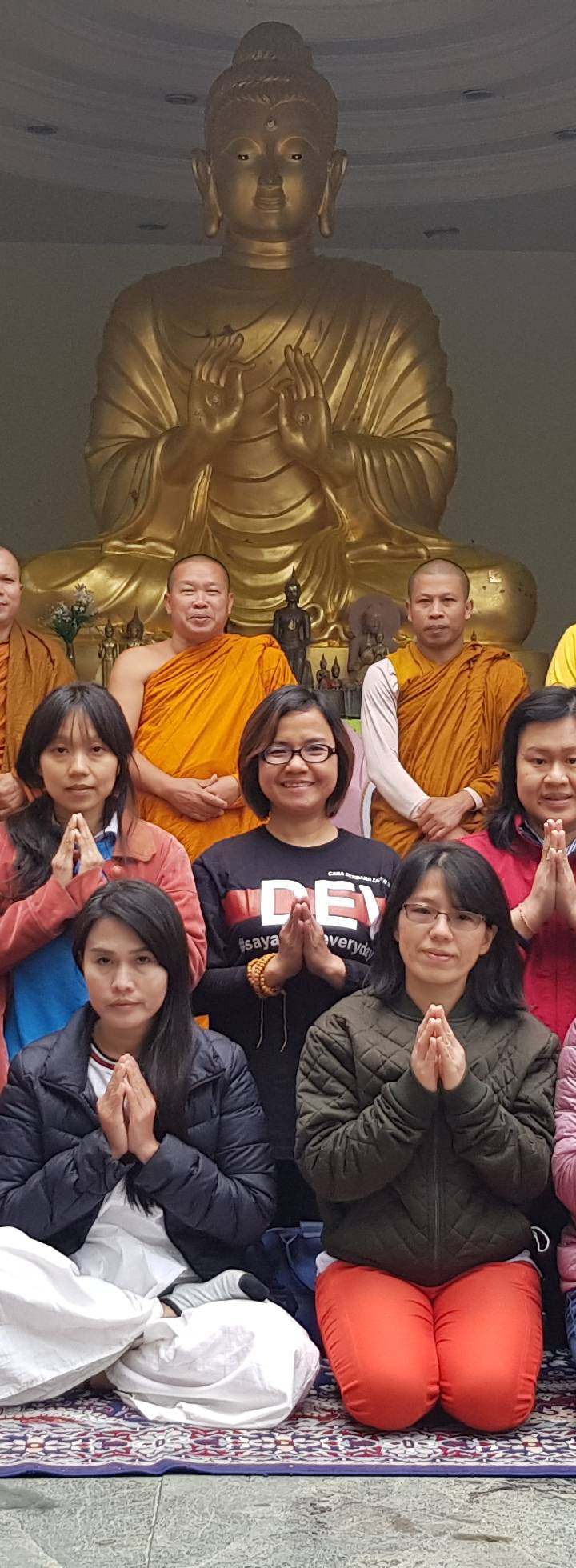 Foto program Dana Bangun Sima dan Tempat Relik Sang Buddha