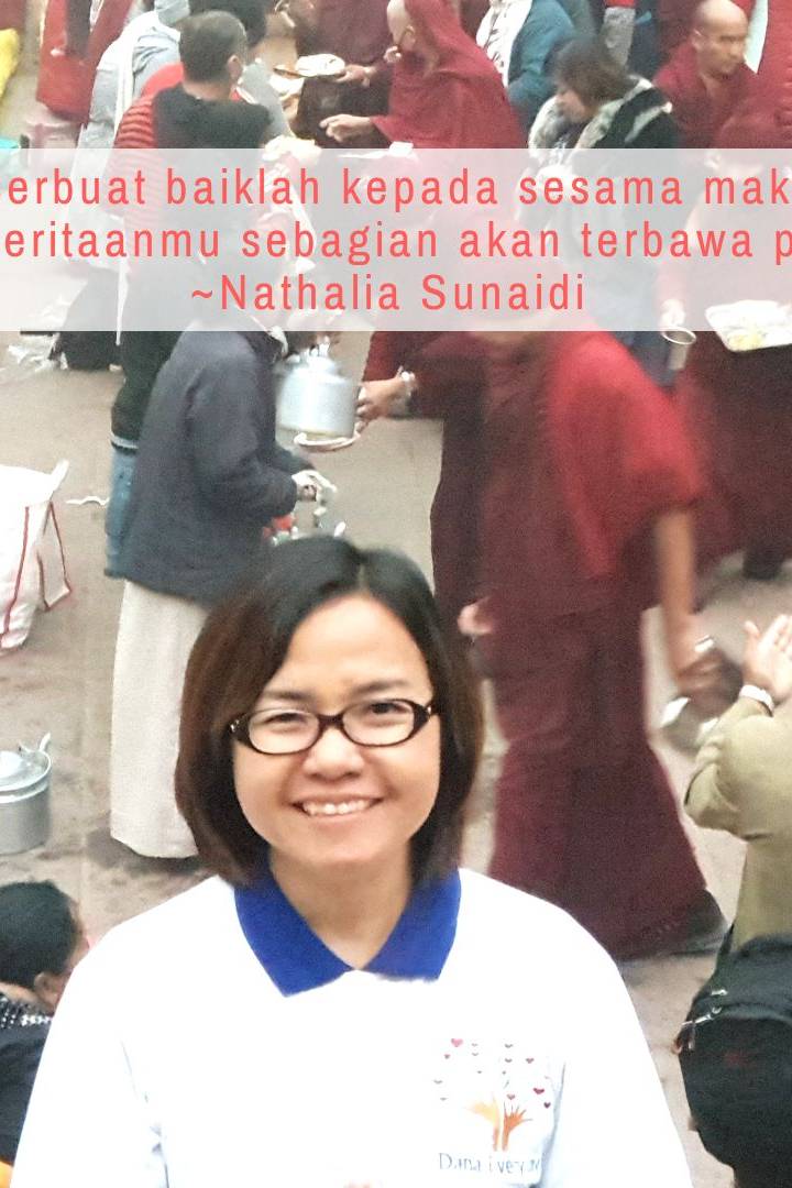 Foto program Dana Makan 1.500 Sangha Bodhgaya