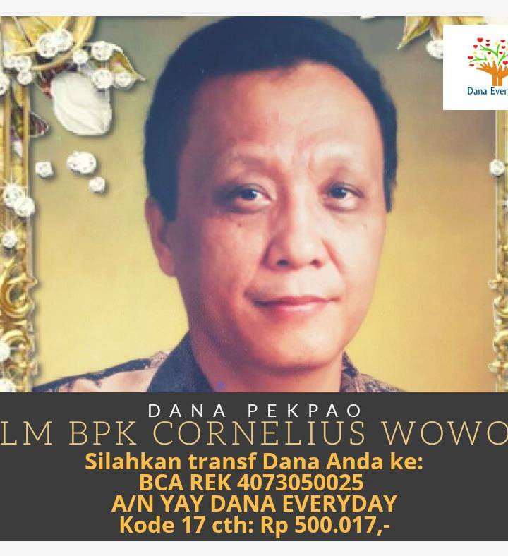 Foto program Dana Pekpao Alm. Bpk. Wowor