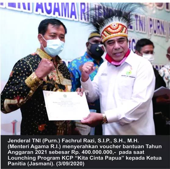 Foto program DONASI ANDA WUJUDKAN VIHARA DI PAPUA