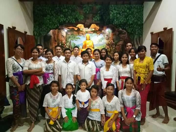 Foto program Dana Perluasan Vihara Bali
