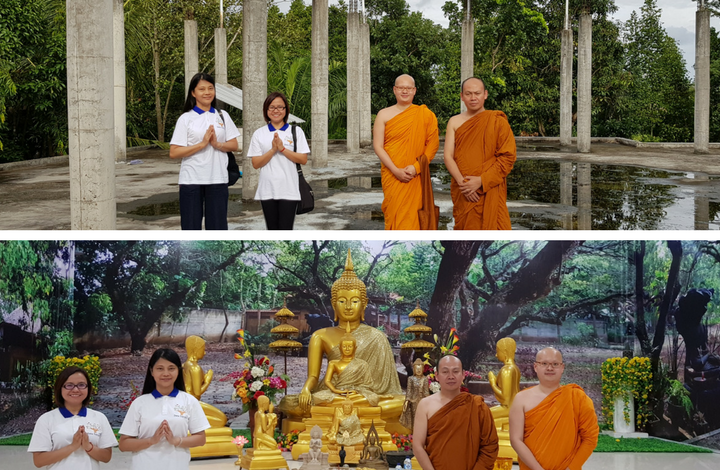 Foto program Dana Pembangunan Vihara Serang