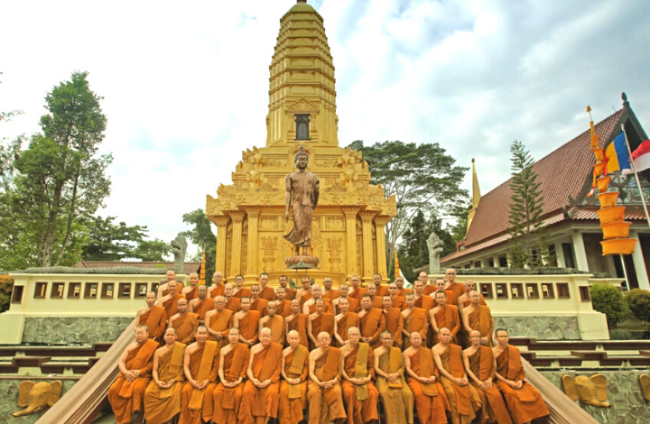 Foto program Dana Makan 50 Bhikkhu Sangha Selama 5 Hari