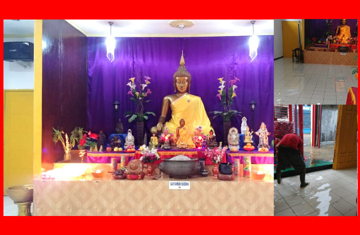 Foto program URGENT! Dana Renov Lantai dan Pintu Gerbang Vihara