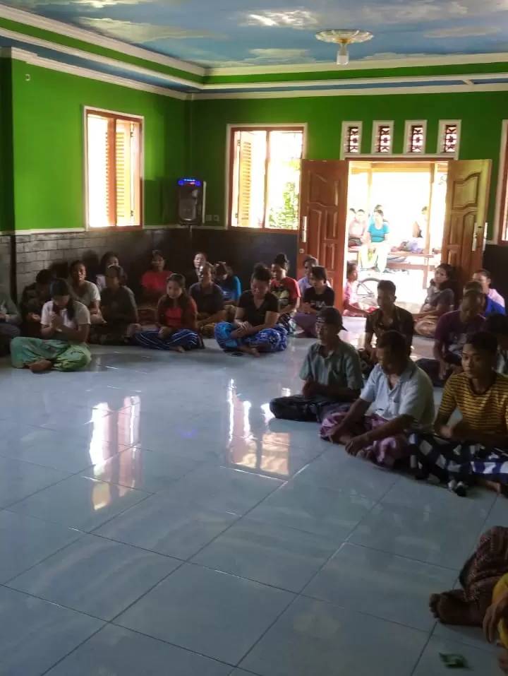 Foto program Dana Pembelian Tanah dan Pembuatan Toilet Bale Banjar