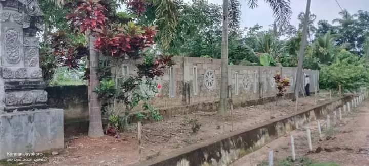 Foto program Dana Pengecatan Pagar Vihara Sukha Mulya Lampung