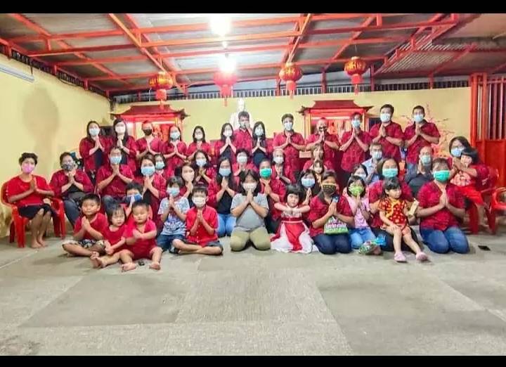 Foto program Pelunasan Material Pembangunan Cetiya Bakti Lautan Kasih
