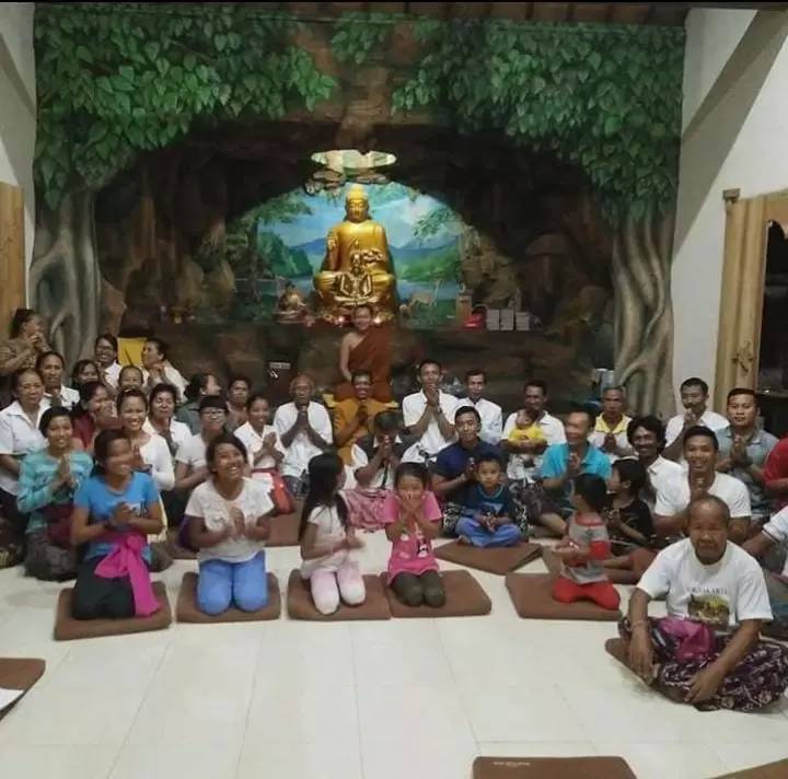 Foto program Dana Pembangunan Kuti Vihara Samyag Darsana Bali