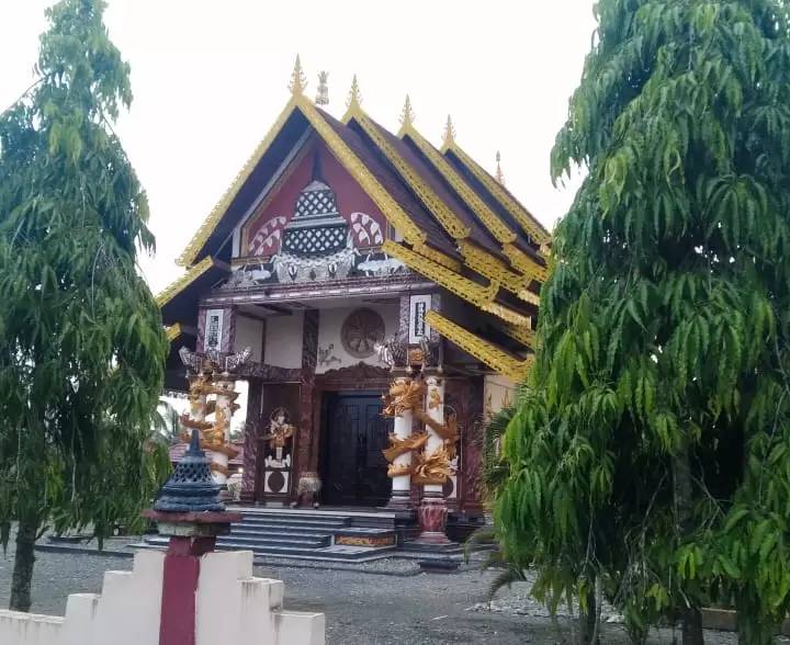 Foto program Dana Pembelian Tanah Perluasan Vihara di Morowali