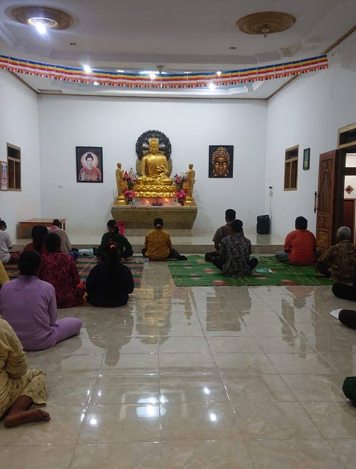 Foto program Dana Baksos Umat Buddha 5 Vihara di Lampung