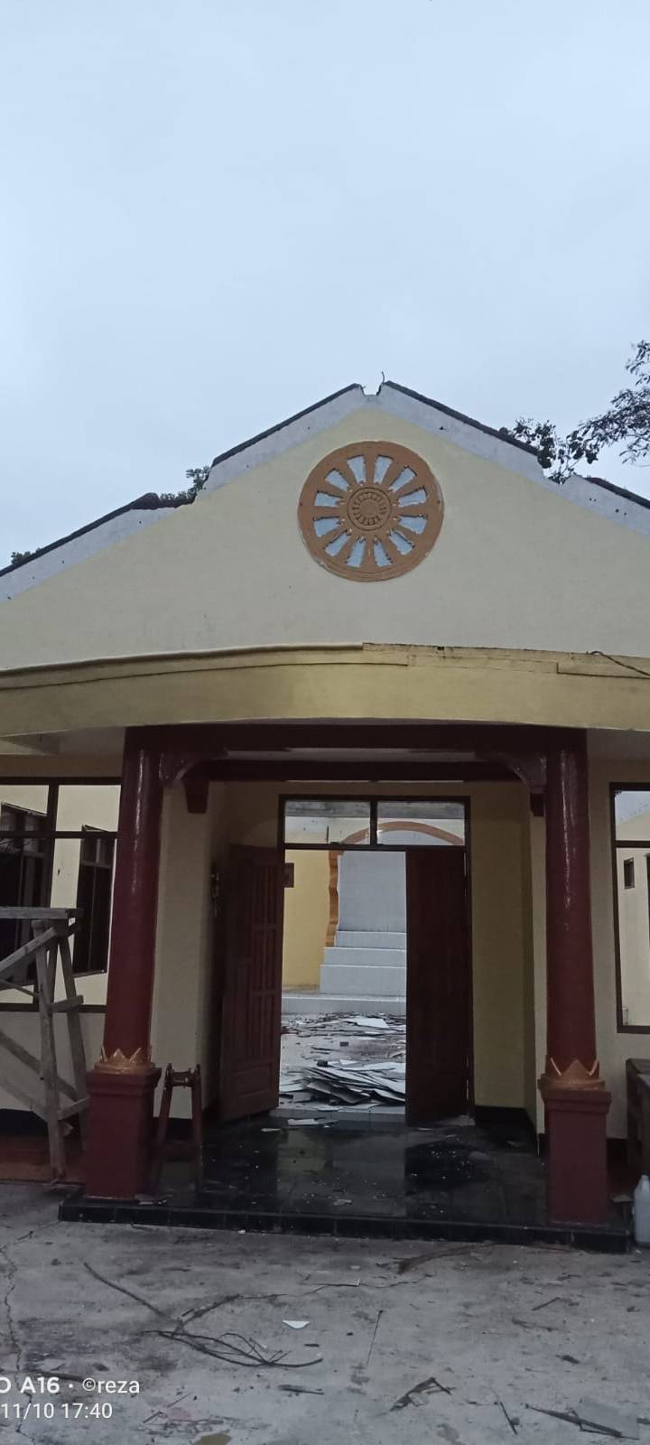 Foto program Dana Renovasi Vihara Sangha Metta Arama Temanggung
