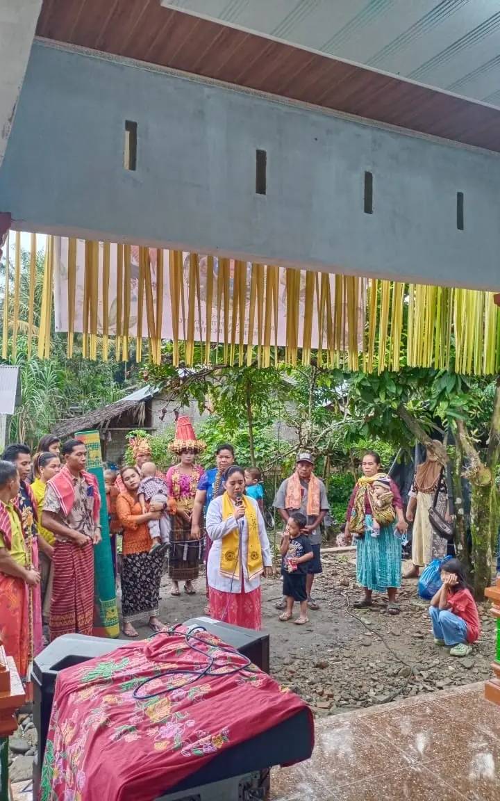 Foto program Dana Baksos ke Ratusan Umat Buddha Karo di 7 Vihara