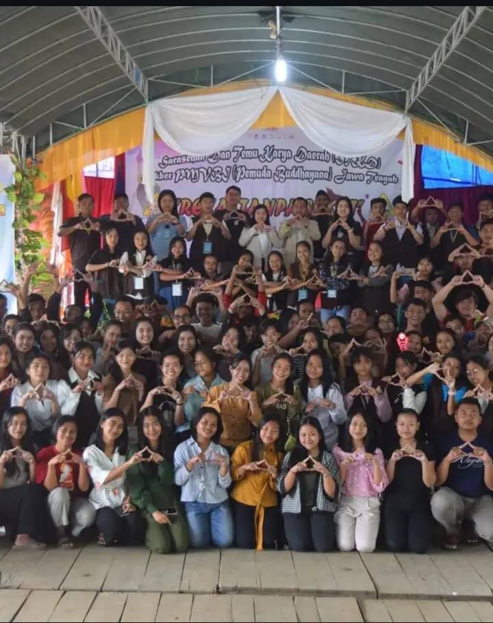 Foto program Dana Makan 250 Peserta STKD Pemuda Buddha Jateng