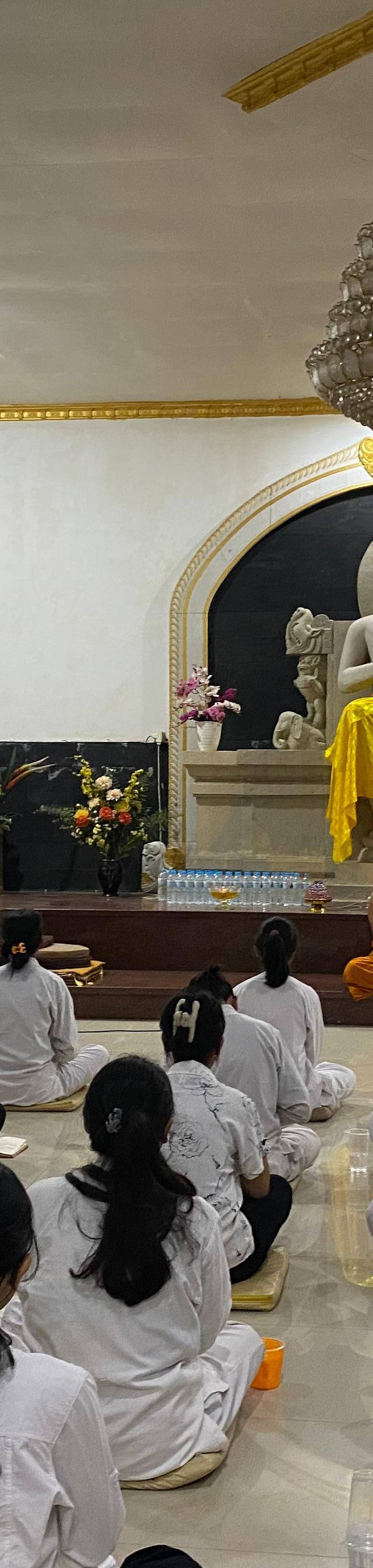 Foto program Dana Cinta Kasih Periksa Mata Siswa Pasastrian Buddhis