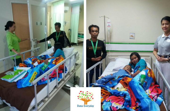 Foto program DANA CINTA KASIH UNTUK PENGOBATAN AJIK & INDAH