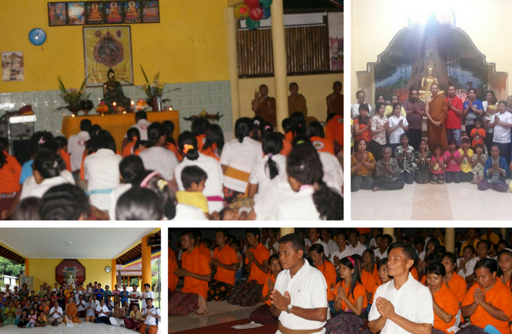 Foto program Dana Hadiah Waisak untuk Saudara se-Dhamma di Pelosok