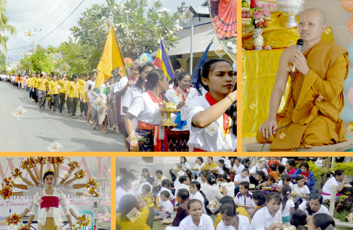 Foto program Dana Waisak Bersama Seluruh Umat Buddha Kab. Lombok Utara
